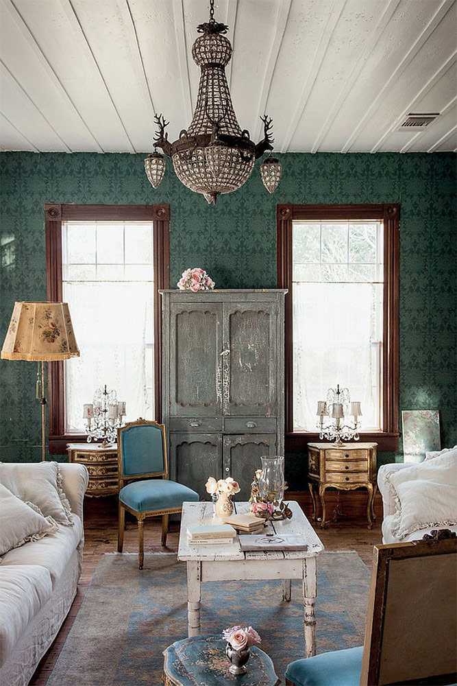 Ретро стиль в интерьере - дизайн комнат в квартире в ретро стиле