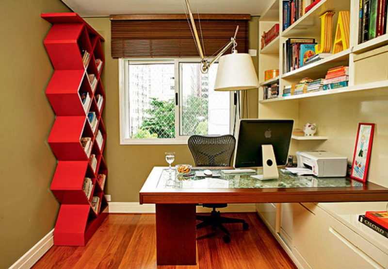Дизайн кабинета (103 фото): интерьер рабочего места в квартире и частном доме, современные варианты оформления домашнего кабинета