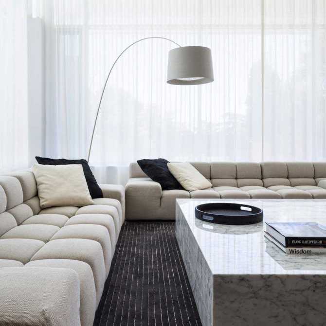 Гостиная в стиле минимализм — лучшие новинки и фото идеи современного интерьера для гостиной