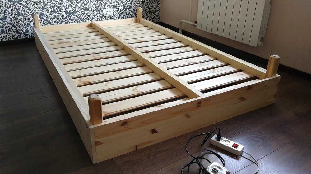 Двухъярусная кровать своими руками, заготовка деталей с последующей сборкой