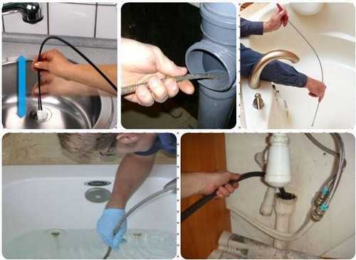 Какими способами проводят прочистку канализационных труб в быту