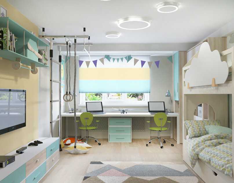 Детская 15 кв. м.: планировка интерьера и советы как организовать и оформить стильный дизайн детской. зонирование комнаты: уютная детская и комфортная спальня на площади
