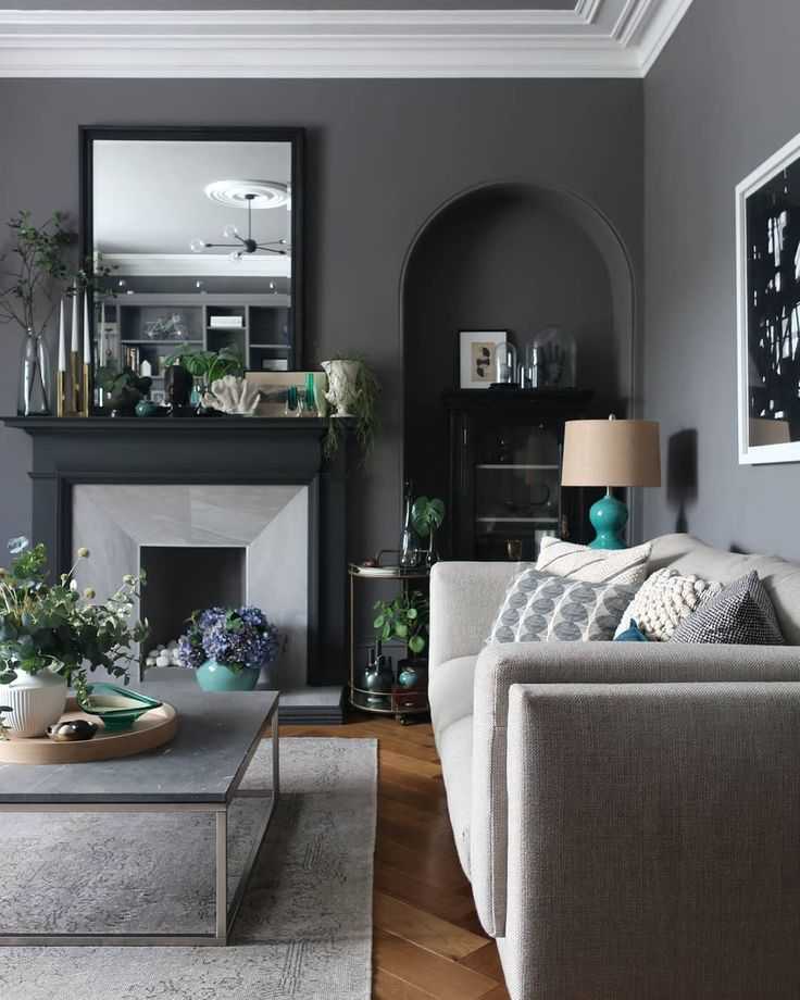 Серый цвет в интерьере – правила сочетания и яркие идеи дизайна ⋆ domastroika.com