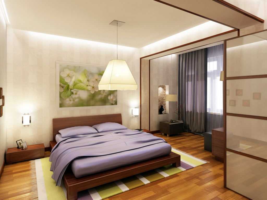 Зонирование спальни гостиной - варианты интерьера с фото
