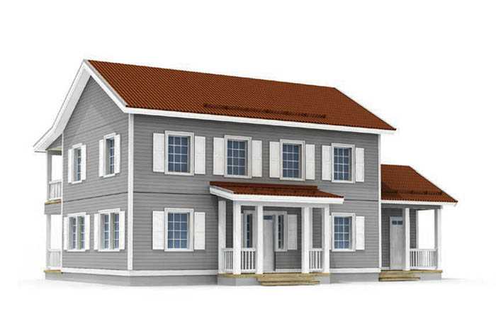 Проекты двухэтажных домов цены под ключ, проекты в москве
