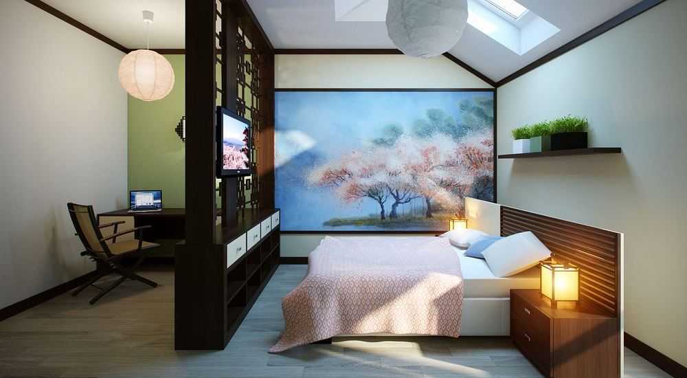 Спальня в японском стиле (44 фото): как сделать своими руками