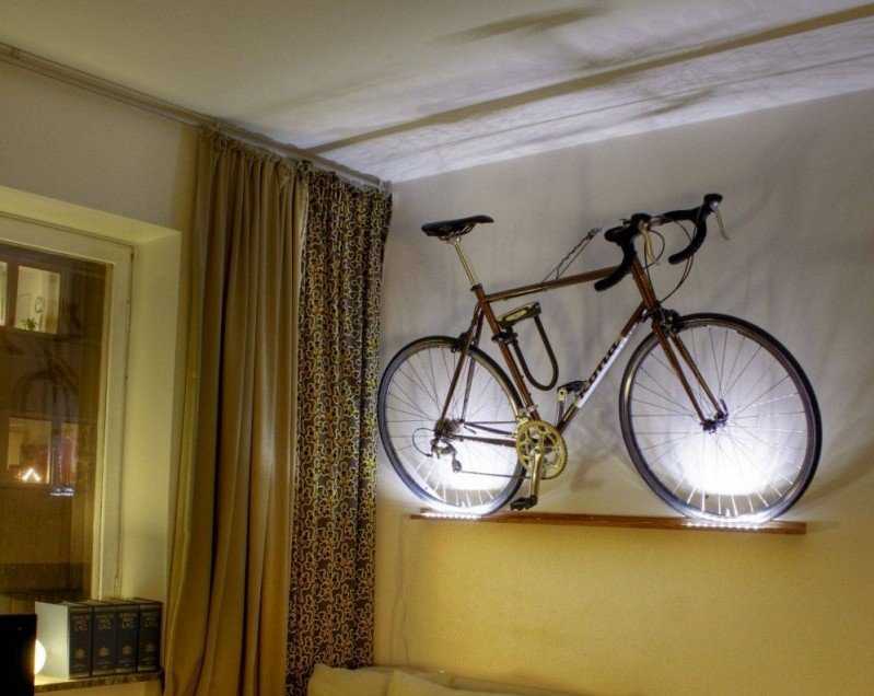 Хранение велосипеда: где хранить велосипед в маленькой квартире | houzz россия
