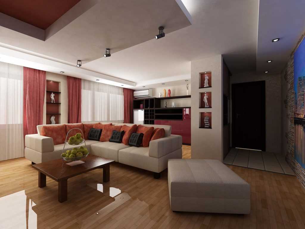 Дизайн квартиры 90 кв. м. — 150 фото идеальной планировки и современного интерьера