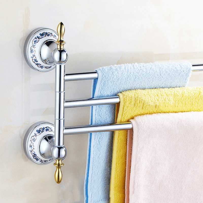 Полотенцедержатель для ванной комнаты: украшение или необходимость: видео, 46 фото | vksplus