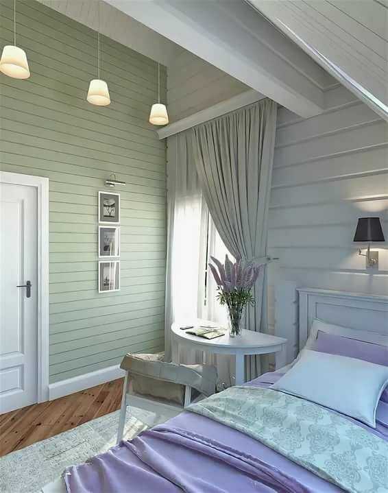 Вагонка в современном интерьере: идеи как покрасить вагонку в белый цвет внутри дома на даче в спальне и в детской, на потолке

 - 39 фото