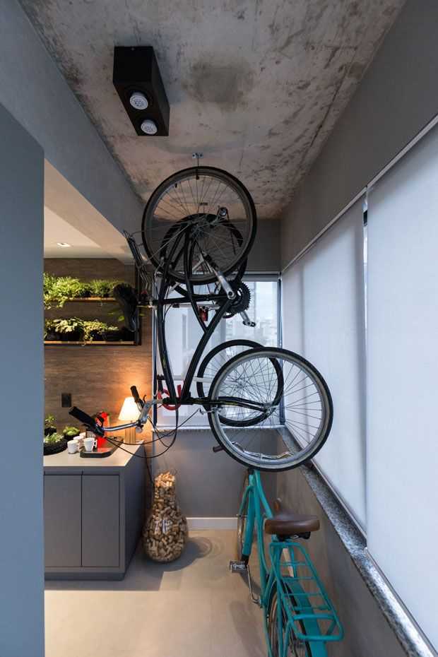 Как хранить велосипед в квартире: 5 интересных идей
