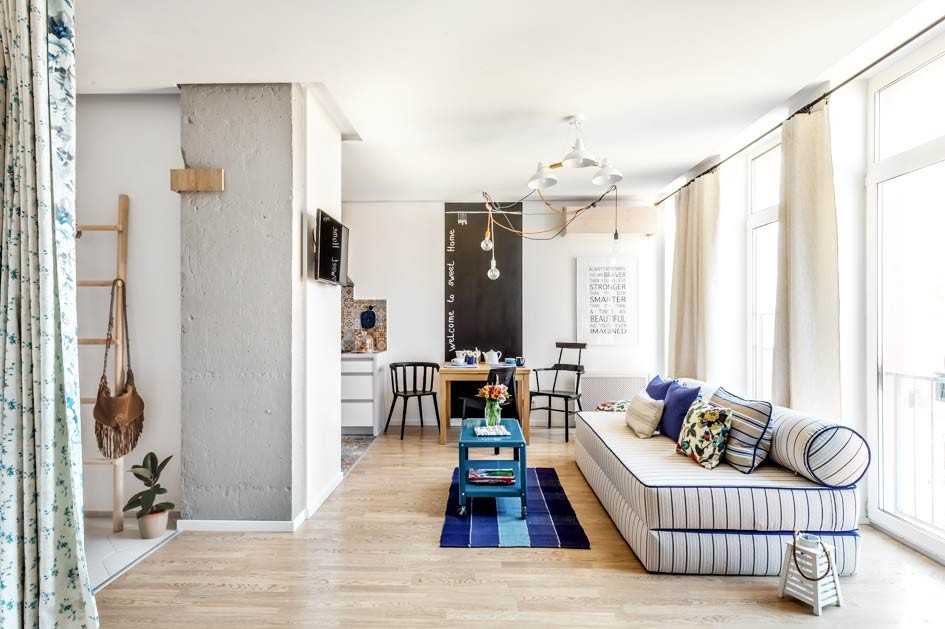 Как обустроить дизайн маленькой квартиры: 14 лучших проектов