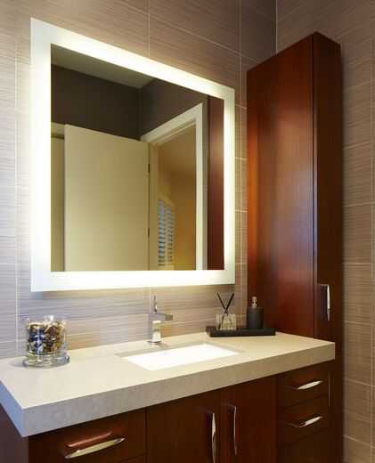 Как выбрать зеркало в ванную комнату