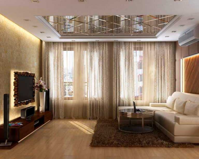 Дизайн зала в квартире — фото стильных интерьерных решений