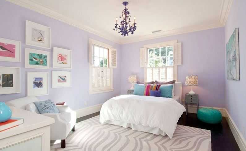 Покраска стен в спальне: топ-135 фото идей дизайна стен, советы какой цвет лучше выбрать для покраски