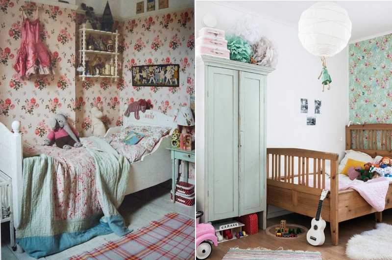 Детская комната в стиле прованс: 65 идей с фото