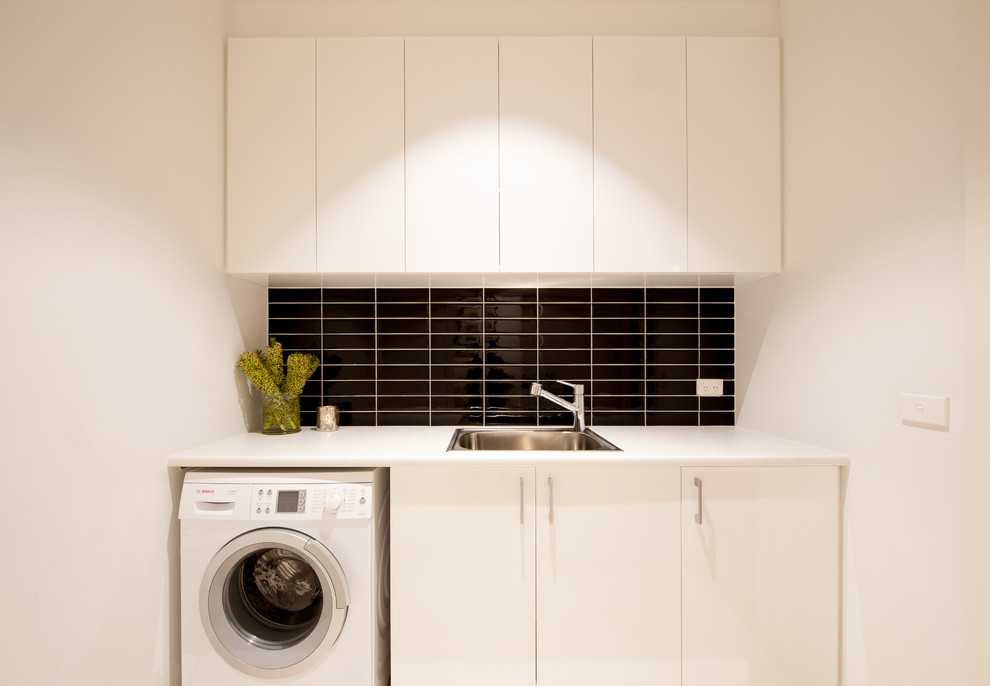 Где установить стиральную машину в маленькой квартире. полезные советы