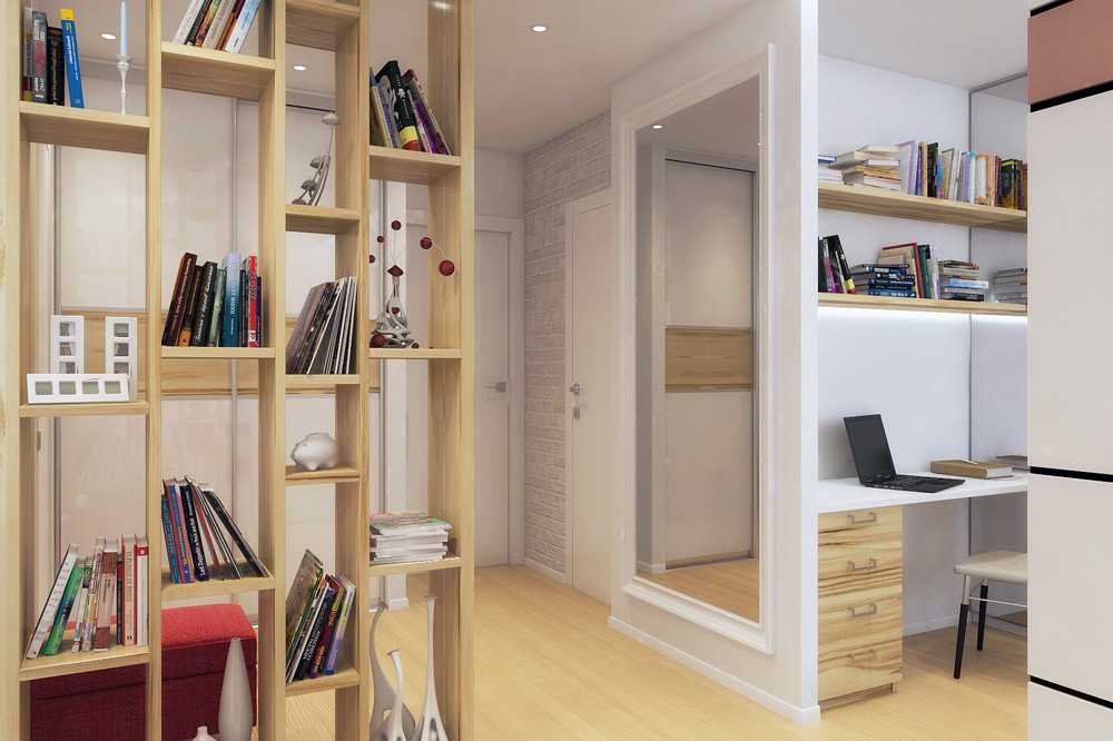 5 идей организации систем хранения вещей в маленькой однокомнатной квартире