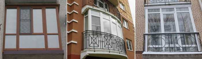 Французское остекление балкона, плюсы и минусы французского остекления, варианты французского остекления балкона