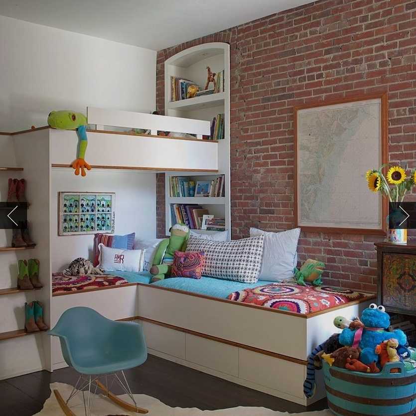 Дизайн детской в хрущёвке: выбираем мебель, разделяем зоны маленькой комнаты