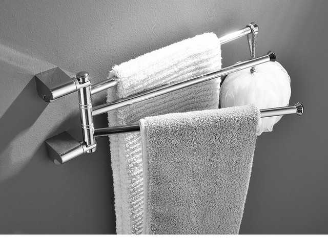 Виды вешалок для полотенца в ванную