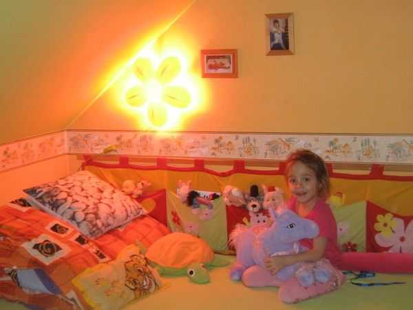Правильное освещение в детской комнате, дизайн, фото, рекомендации