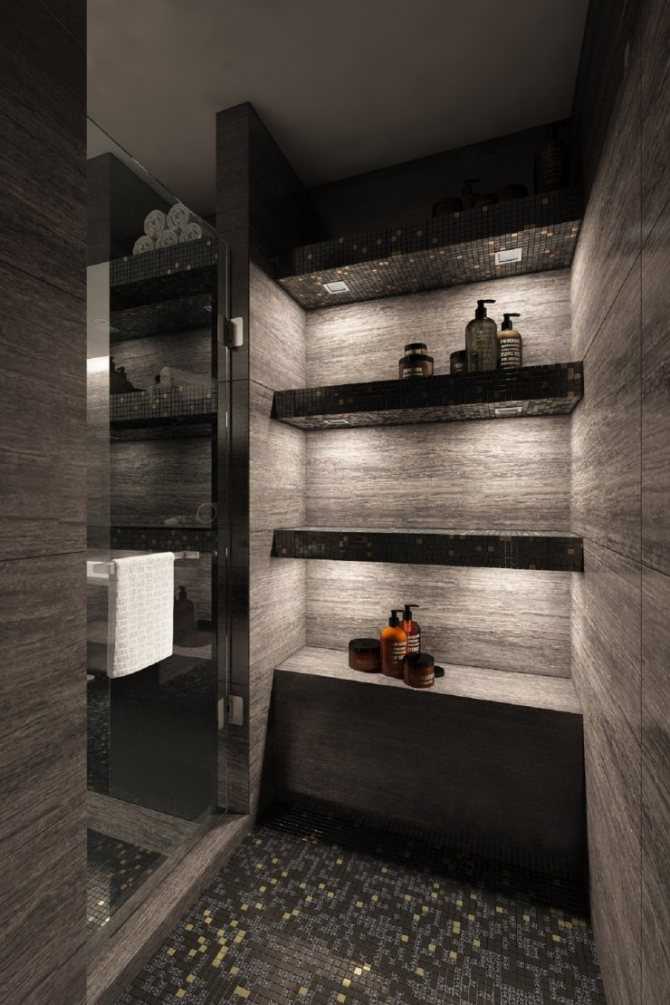 Темная ванная: 130 фото примеров дизайна. плюсы и минусы оформления ванной в темных тонах