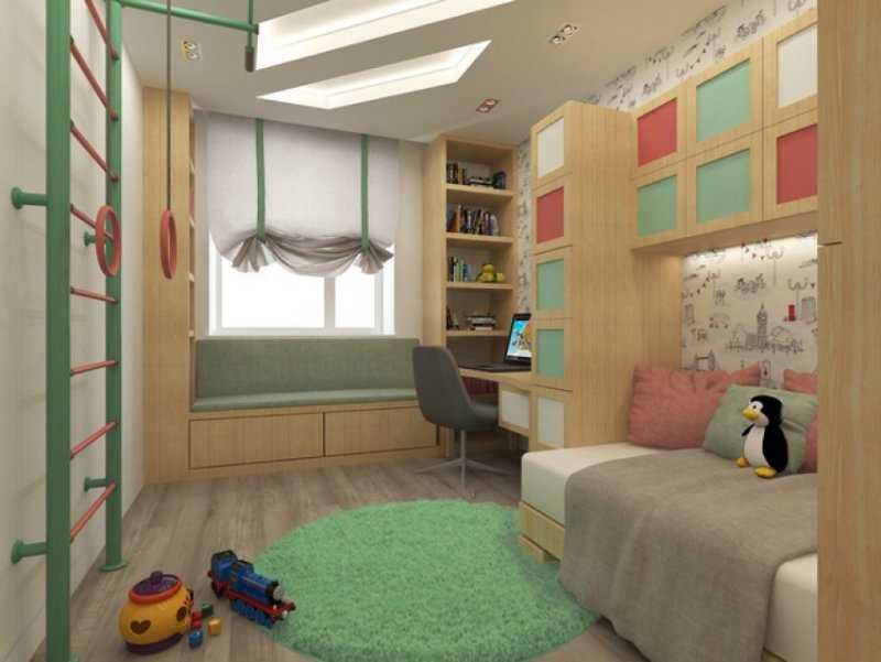 Детская комната для мальчика и девочки вместе: 100 фото дизайна интерьера, мебель