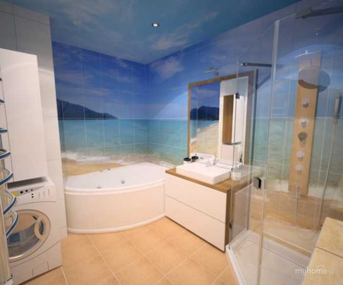 Ванная в морском стиле: 170 фото новинок, секреты оформления ванной в морском стиле