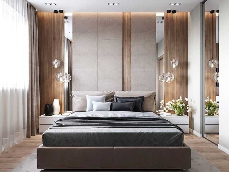 Современный интерьер спальни: фото новинок дизайна, советы по выбору и расстановке мебели с реальными примерами